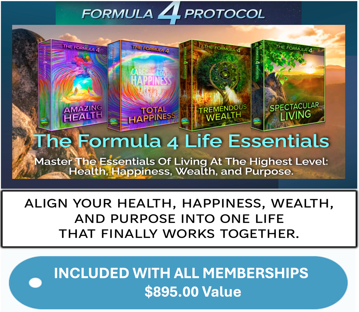 The Formula 4 Life Essentials